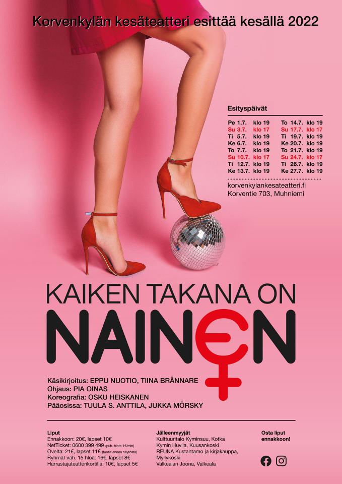 Kaiken takana on nainen